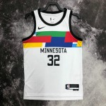 Maglia NBA 32 Towns Timberwolves 2022-23 city Stampato