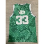 Maglia #33 Bird Boston Celtics The Year of the Loong Verde