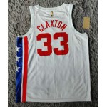 Maglia #33 Claxton Nets 22-23 classic Bianco