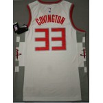 Maglia NBA 33 Covington Rockets 20-21 city Bianco