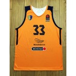 Maglia 33 Equality Moscow Region Khimki Basketball Giallo Uomo