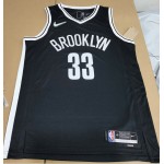 Maglia #33 Glaxton Brooklyn Nets Nero 75th anniversary