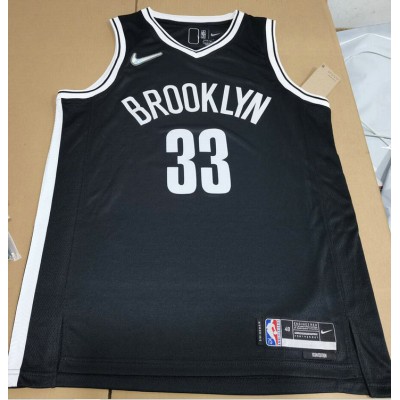 Maglia #33 Glaxton Brooklyn Nets Nero 75th anniversary