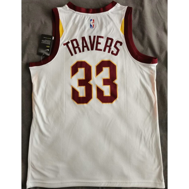 Maglia #33 Travers Cleveland Cavaliers Bianco