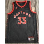 Maglia #33 Trent Jr. Raptors Nero Statement Edition