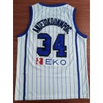 Maglia 34 Antetokounmpog 2019 Greece Fiba Bianco