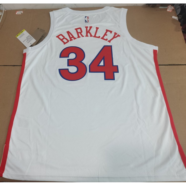 Maglia #34 Barkley 76ers 22-23 city Stampato