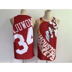 Maglia NBA 34 Olajuwon Rockets big face