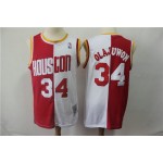 Maglia NBA 34 Olajuwon Rockets split