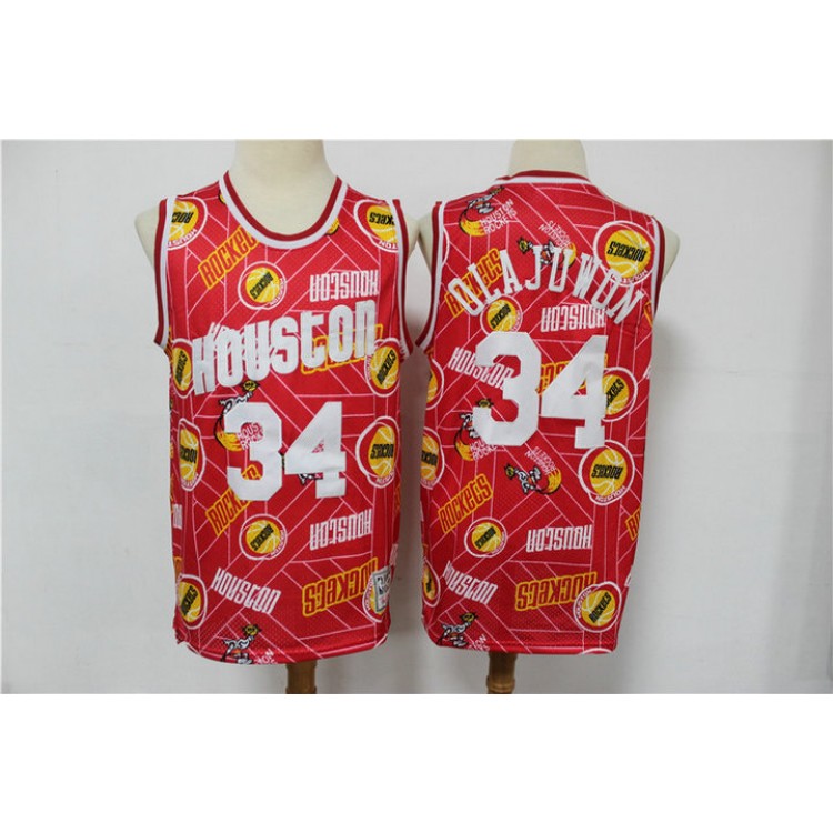 Maglia NBA 34 Olajuwon hwc tear up pack Swingman