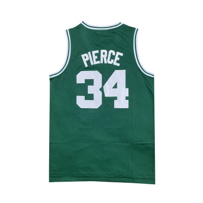 Maglia #34 Pierce 2007-08 Boston Celtics Mitchell & Ness Verde Ricamato