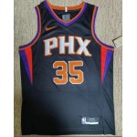 Maglia NBA 35 Durant Phoenix Suns statement Nero