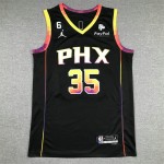 Maglia NBA 35 Durant SUNS Nero 2022-23 Statement Edition Ricamato