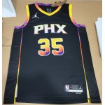 Maglia NBA 35 Durant SUNS Nero 2022-23 Statement Edition Stampato