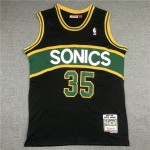 Maglia NBA 35 Kevin Durant Seattle Supersonics 2007-08 Nero