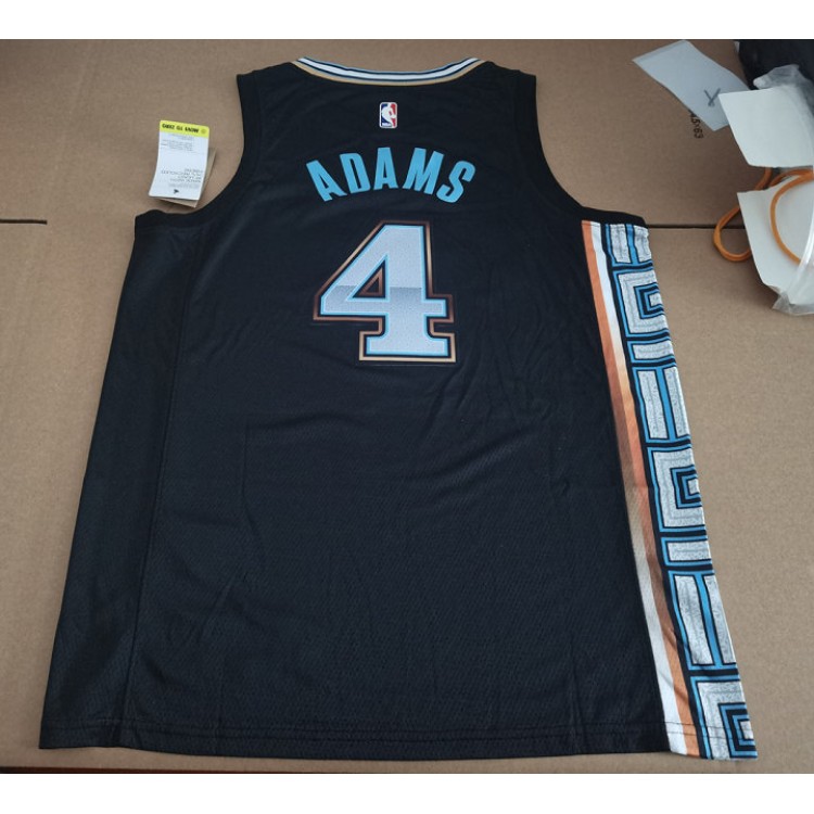 Maglia NBA 4 Adams Grizzlies 22-23 city Nero Stampato