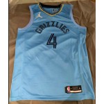 Maglia NBA 4 Adams Memphis Grizzlies Blu Stampato