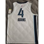 Maglia NBA 4 Adams Memphis Grizzlies Bianco