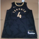 Maglia #4 Barnes Raptors 22-23 city Nero Stampato