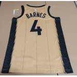 Maglia #4 Barnes Toronto Raptors 23-24 city Oro Stampato