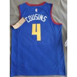 Maglia NBA 4 Cousins Nuggets Mile High City Blu