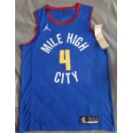 Maglia NBA 4 Cousins Nuggets Mile High City Blu