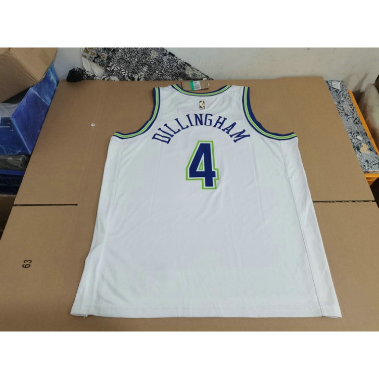 Maglia NBA 4 Dillingham Timberwolves 2023-24 Classic Bianco