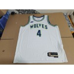 Maglia NBA 4 Dillingham Timberwolves 2023-24 Classic Bianco