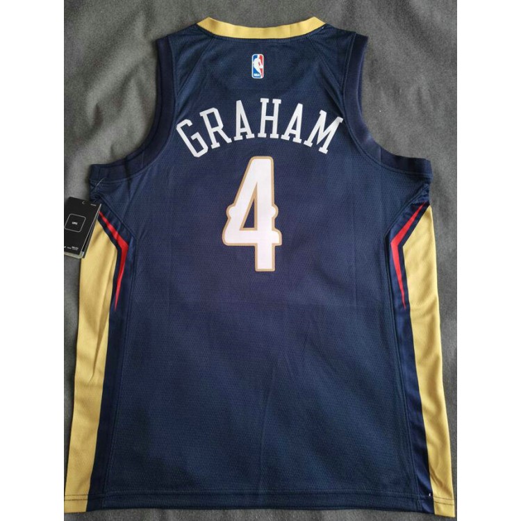 Maglia NBA 4 Graham Pelicans Blu