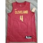 Maglia #4 Mobley Cavaliers 22-23 Rosso Stampato