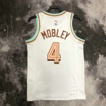 Maglia #4 Mobley Cleveland Cavaliers 22-23 city Bianco