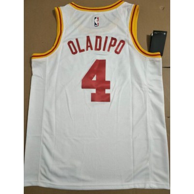 Maglia #4 Oladipo Pacers hickory Bianco Stampato