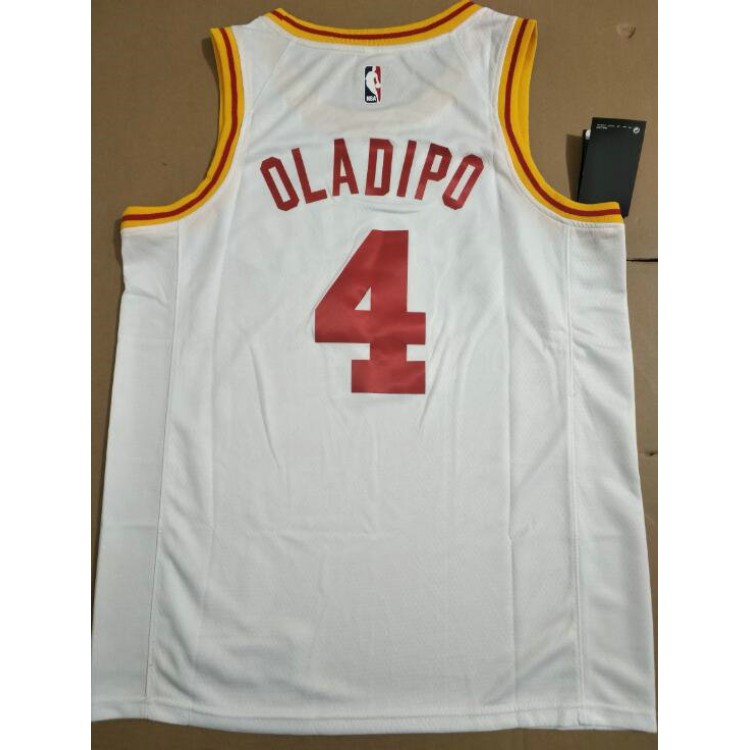 Maglia #4 Oladipo Pacers hickory Bianco Stampato