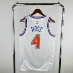 Maglia #4 Rose Knicks 19-20 statement Bianco Stampato