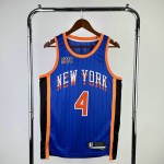 Maglia #4 Rose Knicks 23-24 city Blu Stampato