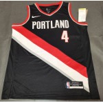 Maglia NBA 4 Thybulle Portland Trail Blazers Nero