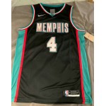 Maglia NBA 4 adams Memphis Grizzlies 20-21 Nero