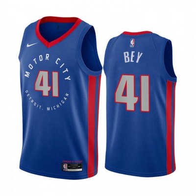 Maglia #41 Bey Pistons Motor City Edition