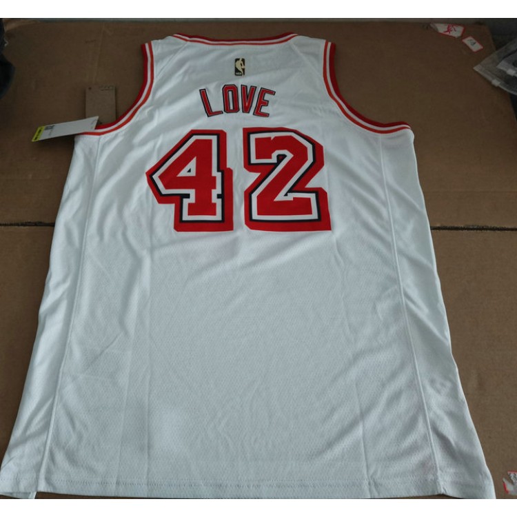 Maglia #42 Love Miami Heat Vintage Bianco