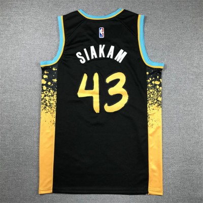 Maglia #43 Siakam Indiana Pacers 23-24 city Ricamato