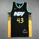 Maglia #43 Siakam Indiana Pacers 23-24 city Ricamato