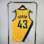 Maglia #43 Siakam Indiana Pacers Giallo