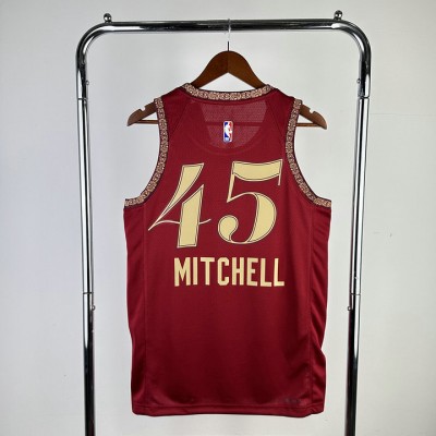 Maglia #45 Mitchell Cleveland Cavaliers 23-24 city Stampato