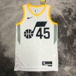 Maglia NBA 45 Mitchell Utah Jazz 22-23 Association Bianco