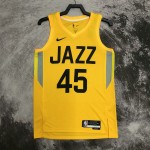 Maglia NBA 45 Mitchell Utah Jazz 22-23 Icon Giallo