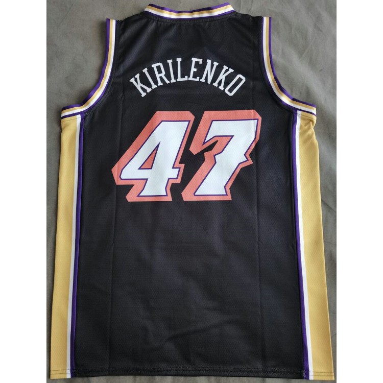 Maglia NBA 47 Kirilenko Utah Jazz Retro Nero