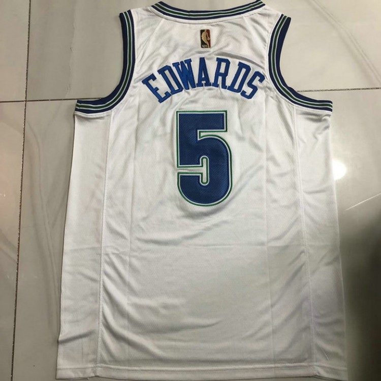 Maglia NBA 5 Anthony Edwards Minnesota Timberwolves classic edition