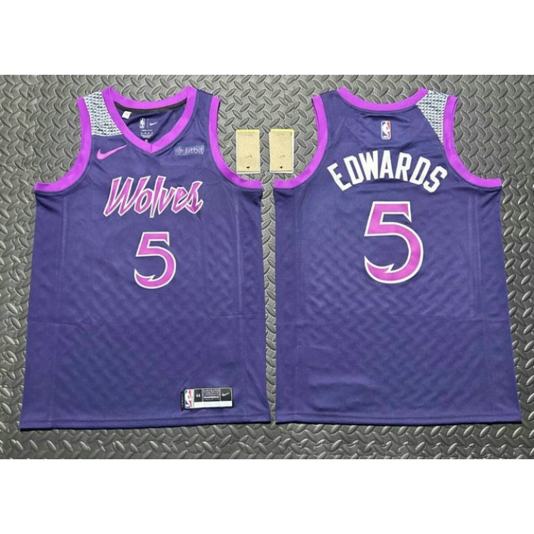 Maglia NBA 5 Anthony Edwards Timberwolves 2019-20 city