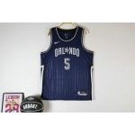 Maglia #5 Banchero Orlando Magic 23-24 city Blu Stampato