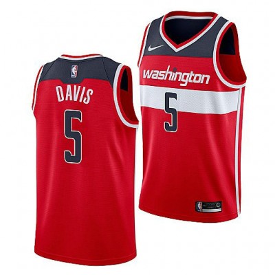 Maglia #5 Davis Washington Wizards Rosso